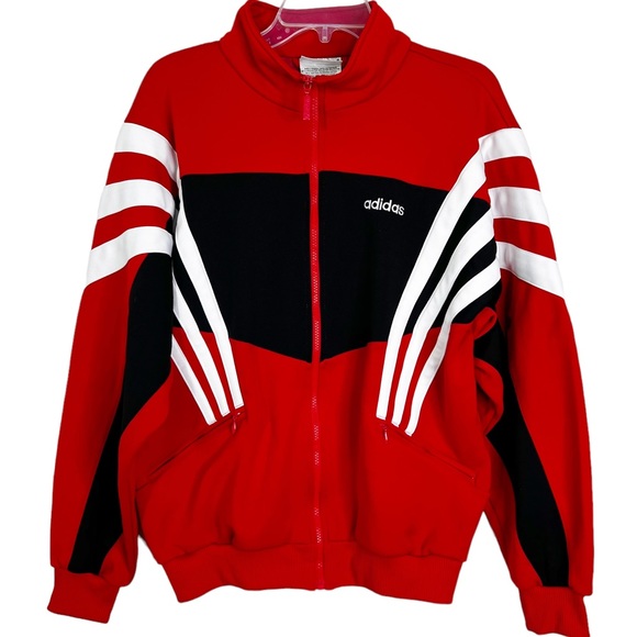 adidas Other - adidas Red and Black Performance Jacket